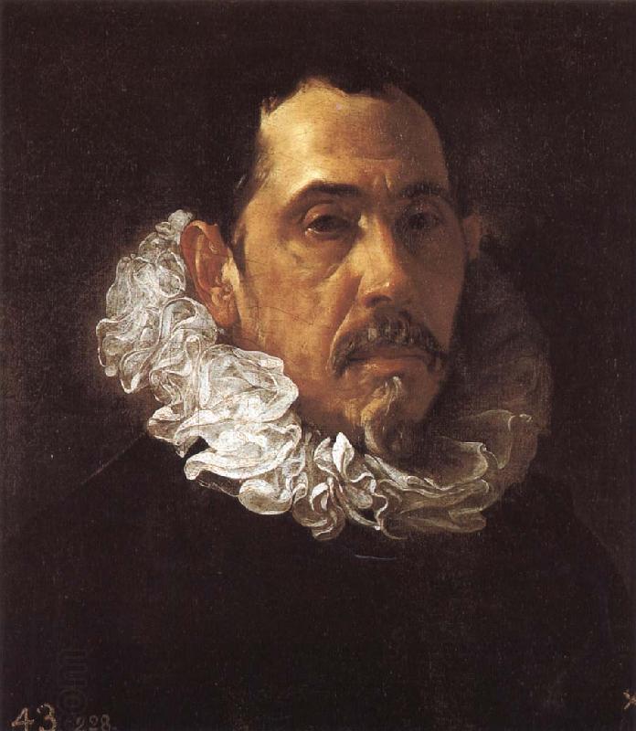 VELAZQUEZ, Diego Rodriguez de Silva y The man wearing beard China oil painting art